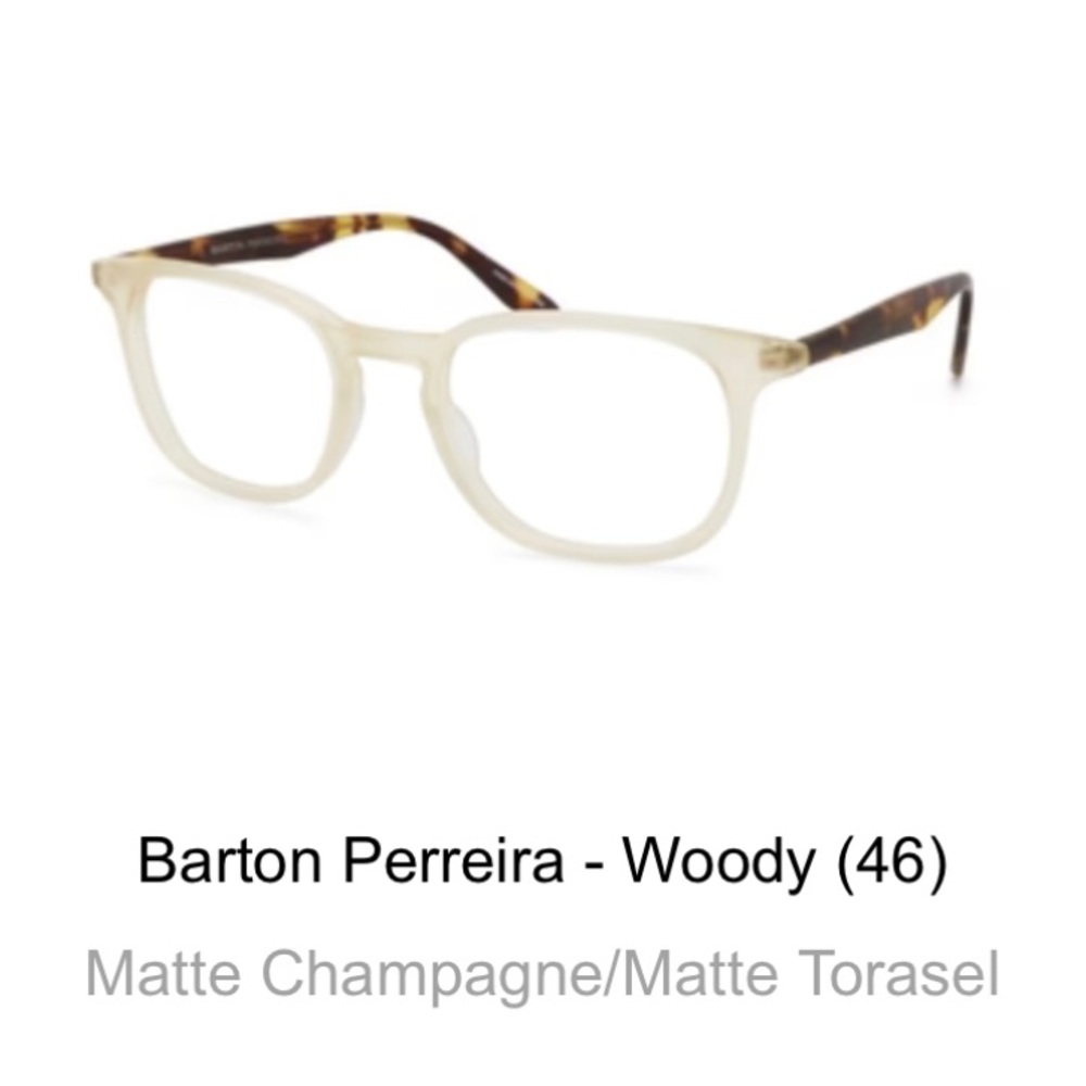 Barton Pererra “woody” glasses $604 value